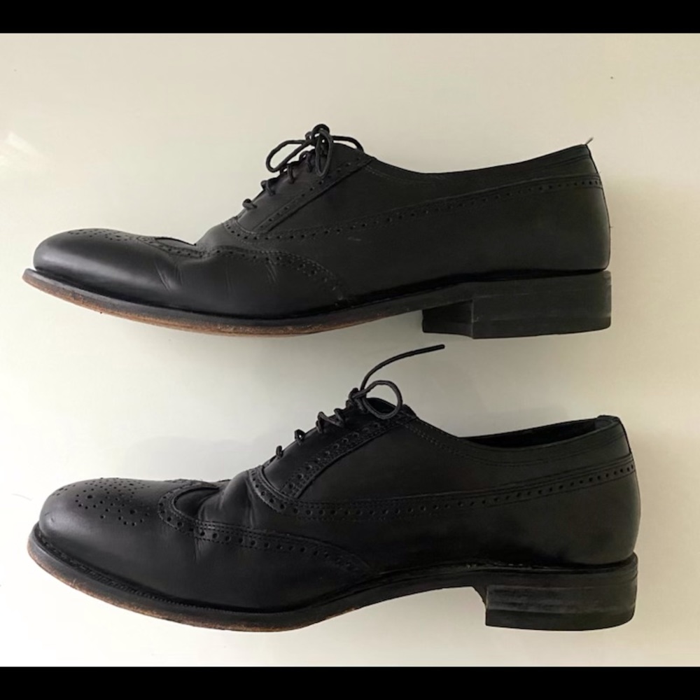 Florsheim Black Leather Men’s Shoes Size 12D